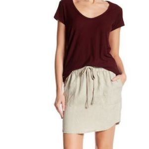 James Perse Khaki casual skirt